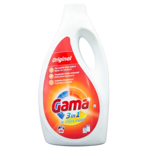 Gama mosógél 3l Universal 66 mosás termékhez kapcsolódó kép