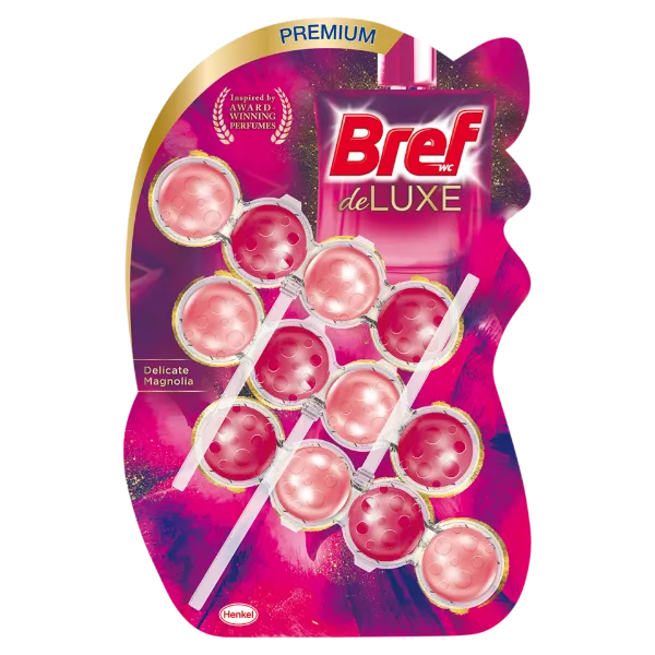 Bref Deluxe Delicate Magnolia WC frissítő 3 x 50 g termékhez kapcsolódó kép