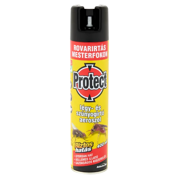 Protect légy- és szúnyogirtó aeroszol 400 ml termékhez kapcsolódó kép