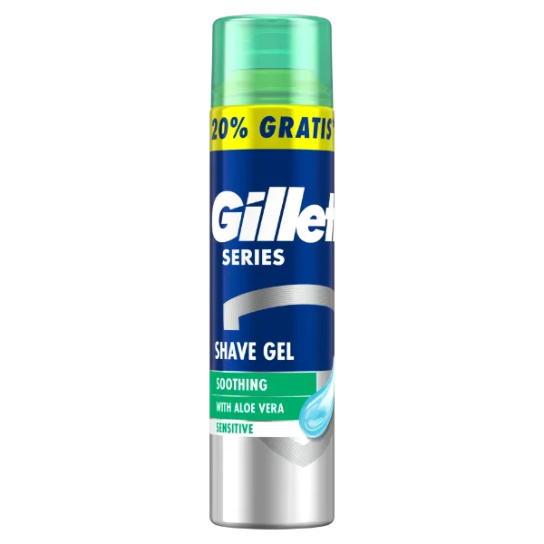 Gillette Series Nyugtató Hatású Borotvazselé Aloe Verával, 240ml termékhez kapcsolódó kép