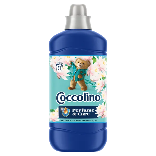 Coccolino Perfume & Care Water Lily & Pink Grapefruit öblítőkoncentrátum 51 mosás 1275 ml termékhez kapcsolódó kép