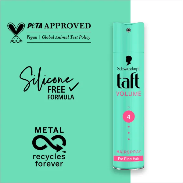 Taft Volume hajlakk vékonyszálú hajra 250 ml termékhez kapcsolódó kép