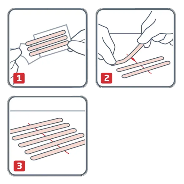 Leukoplast Leukosan Strip steril sebzáró csíkok 9x (2 méret) termékhez kapcsolódó kép