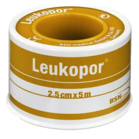 Leukopor 2,5cm x 5m 1x termékhez kapcsolódó kép