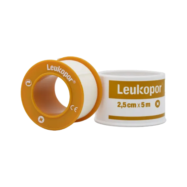 Leukopor 2,5cm x 5m 1x termékhez kapcsolódó kép