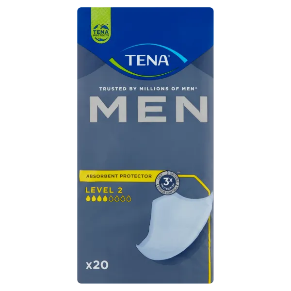 Tena Men Level 2 férfi inkontinencia betét 20 db termékhez kapcsolódó kép