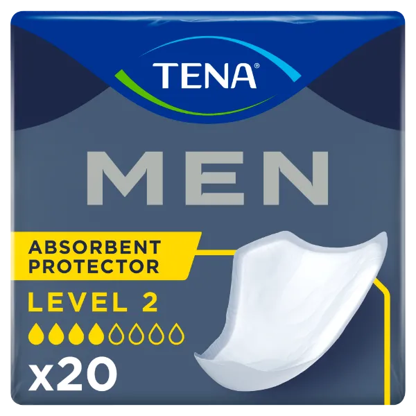 Tena Men Level 2 férfi inkontinencia betét 20 db termékhez kapcsolódó kép