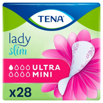 Tena Lady Slim Ultra Mini vékony inkontinencia betét 28 db termékhez kapcsolódó kép