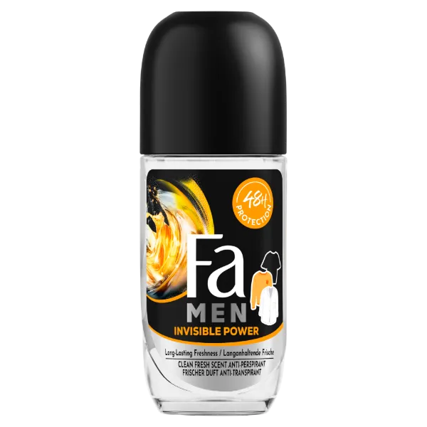 Fa Men Invisible Power izzadásgátló roll-on 50 ml termékhez kapcsolódó kép