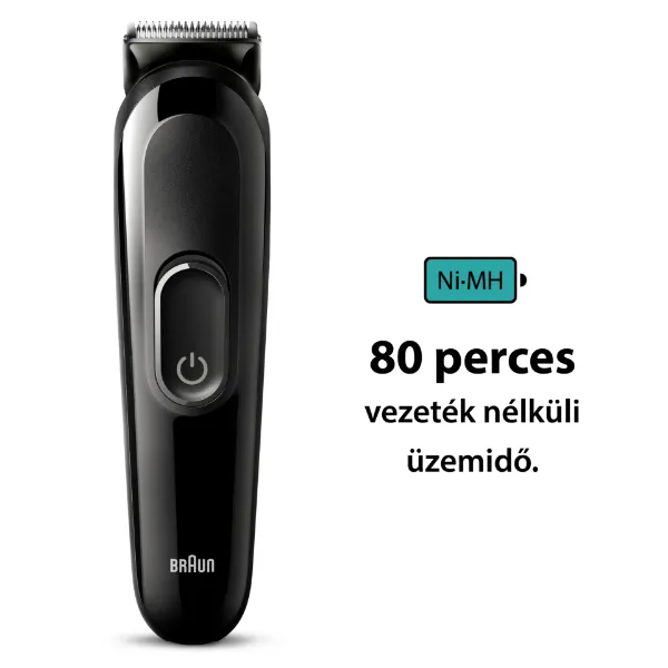 Braun All-In-One Series 3 MGK3410 Formázókészlet, 6 az 1-ben Készlet Szakállhoz, Hajhoz és Egyébhez termékhez kapcsolódó kép