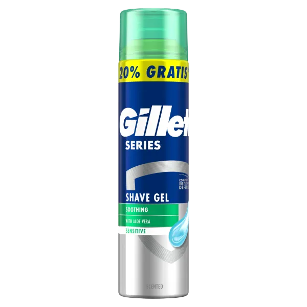 Gillette Series Nyugtató Hatású Borotvazselé Aloe Verával, 240ml termékhez kapcsolódó kép