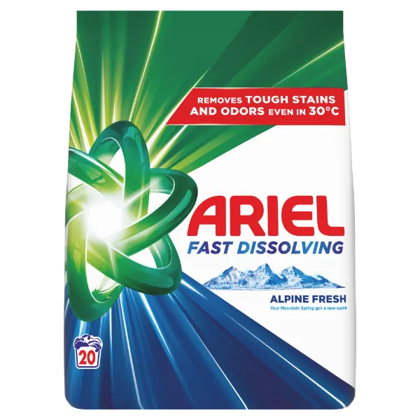 Ariel Mosópor, 1.1 kg, 20 Mosáshoz, Mountain Spring termékhez kapcsolódó kép