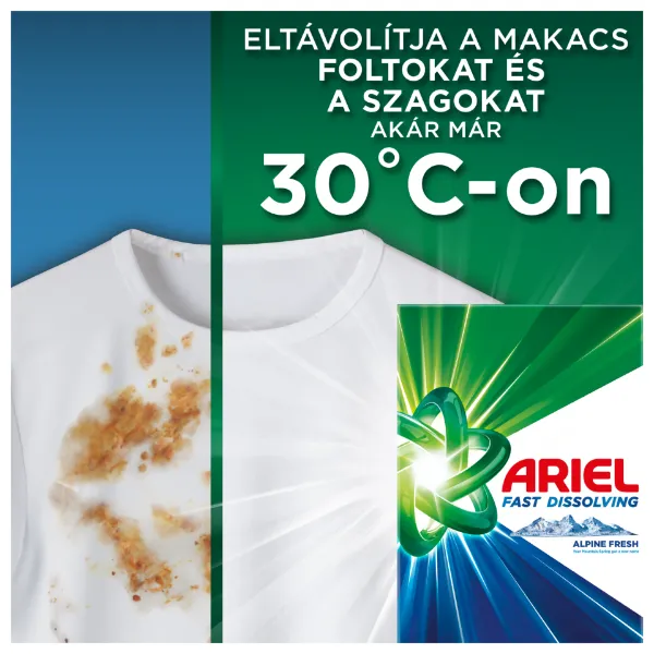 Ariel Mosópor, 1.1 kg, 20 Mosáshoz, Mountain Spring termékhez kapcsolódó kép