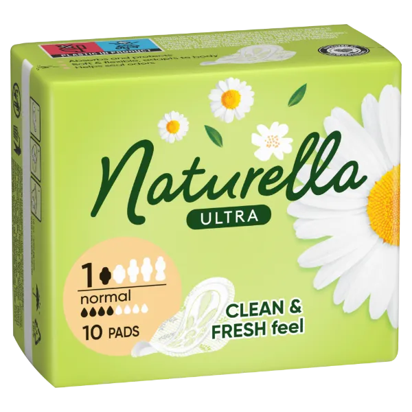 Naturella egészségügyi betét Ultra Camomile 10 termékhez kapcsolódó kép