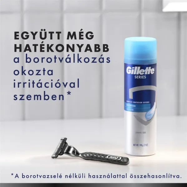 Gillette Mach3 Charcoal Borotvabetétek Férfiaknak, , 5 db Borotvabetét termékhez kapcsolódó kép