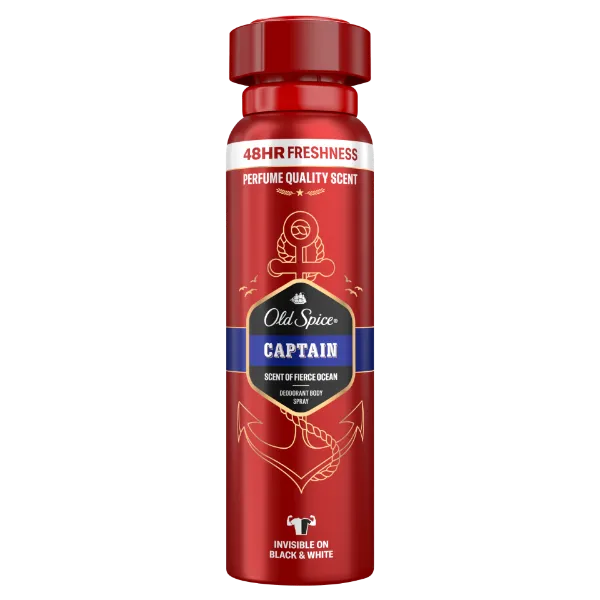 Old Spice Captain Deo Spray Férfiaknak, 150 ml termékhez kapcsolódó kép