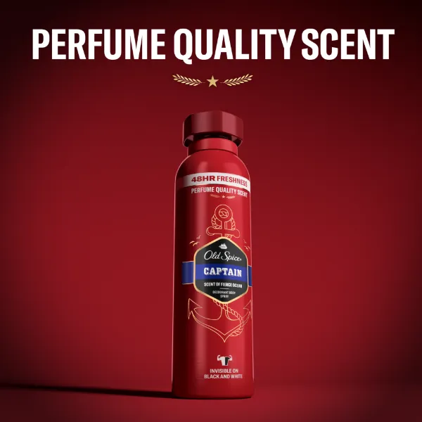 Old Spice Captain Deo Spray Férfiaknak, 150 ml termékhez kapcsolódó kép