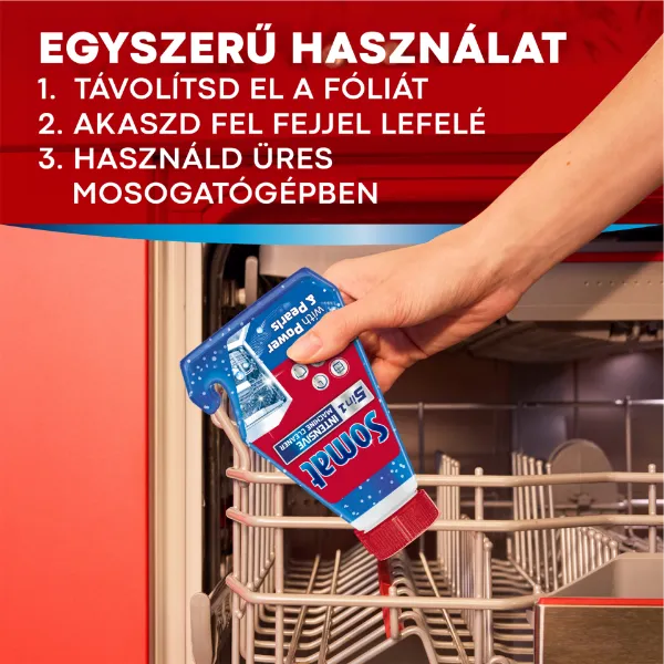 Somat Duo Power Experts mosogatógép tisztító 250 ml termékhez kapcsolódó kép