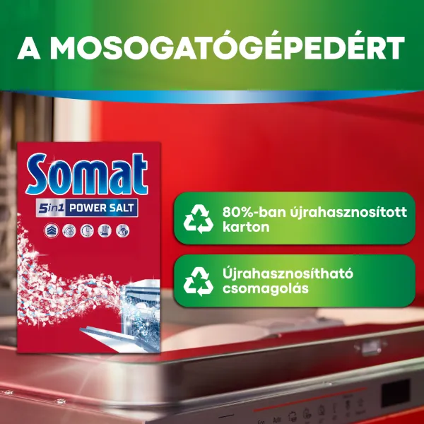 Somat Duo Power Experts vízlágyító só mosogatógéphez 1,5 kg termékhez kapcsolódó kép