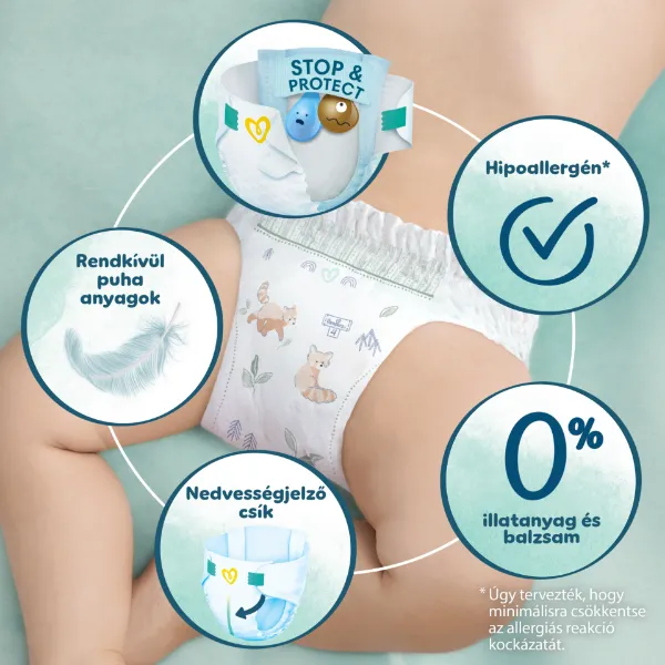 Pampers Harmonie Pelenka - havi pelenkacsomag, Méret: 5, 152 Pelenka, 11kg-16kg termékhez kapcsolódó kép
