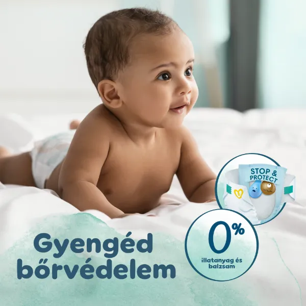Pampers Harmonie Baby Pelenka - havi pelenkacsomag, Méret: 3, 186 db Pelenka, 6kg-10kg termékhez kapcsolódó kép