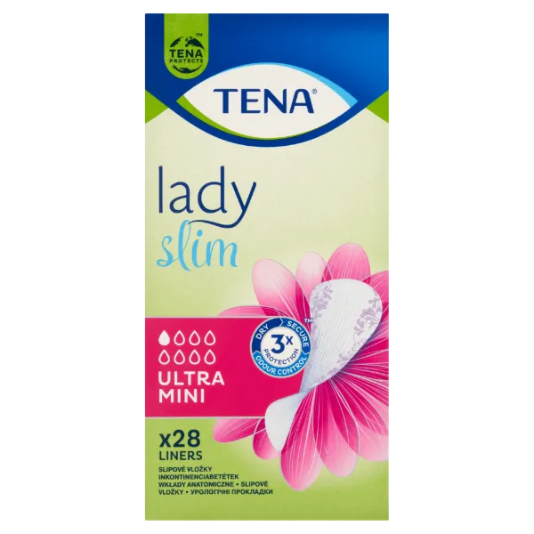 Tena Lady Slim Ultra Mini vékony inkontinencia betét 28 db termékhez kapcsolódó kép
