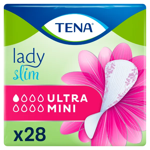 Tena Lady Slim Ultra Mini vékony inkontinencia betét 28 db termékhez kapcsolódó kép