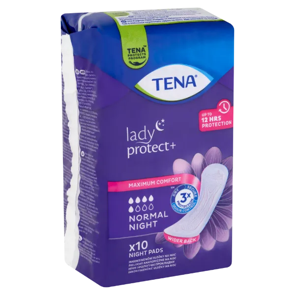 Tena Lady Normal éjszakai inkontinencia betét 10 db termékhez kapcsolódó kép