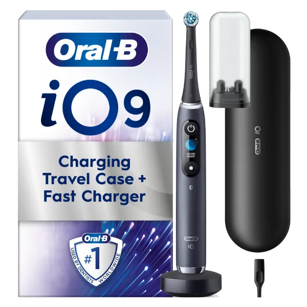 Oral-B iO 9 Fekete Elektromos Fogkefe, Braun Tervezéssel termékhez kapcsolódó kép